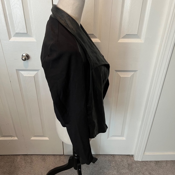 Theory size S faux leather jacket - Picture 8 of 11